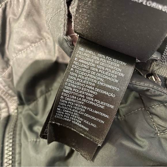 The North Face Girl’s Reversible Mossbud Swirl jacket fleece-puffer jacket M - Picture 13 of 13